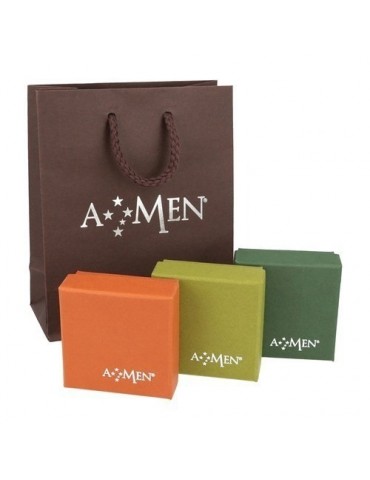 Amen | Coccole Luxury | Orecchini in argento 925‰ dorato zirconi bianchi | OR3CAGBZ