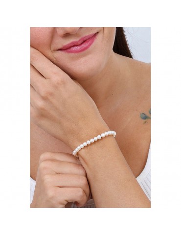 Comete gioielli | Perle Easy Basic | Bracciale in Oro 750‰ con perle coltivate acqua dolce | BRQ 110 S