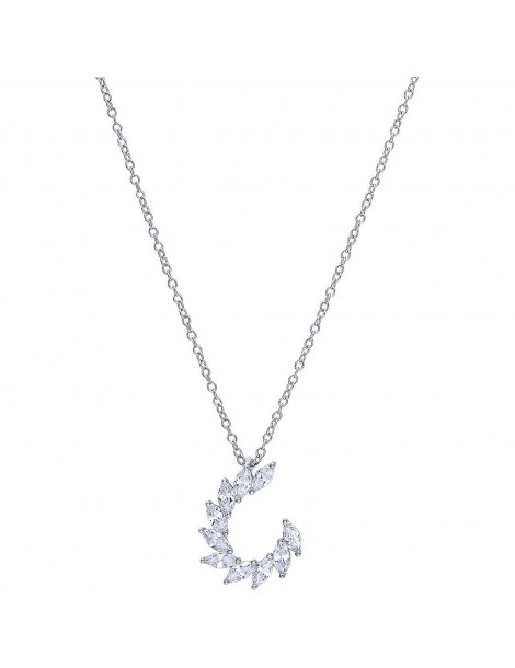 Comete gioielli | Glamour | Collana In Argento 925‰ con zirconi bianchi | GLA 259