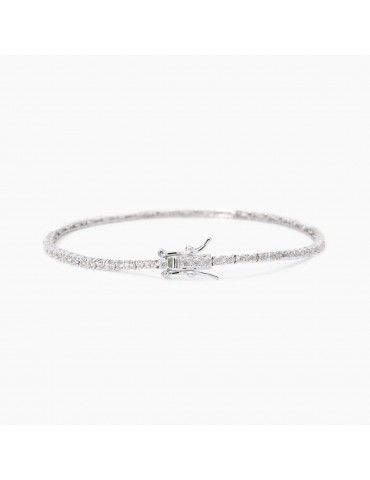 Mabina gioielli | Tennis Club | Bracciale tennis in argento 925‰ con zirconi bianchi | 533879