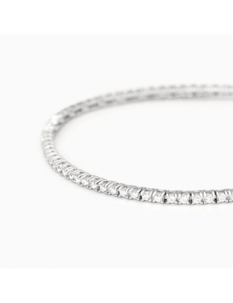 Mabina gioielli | Tennis Club | Bracciale tennis in argento 925‰ con zirconi bianchi | 533879