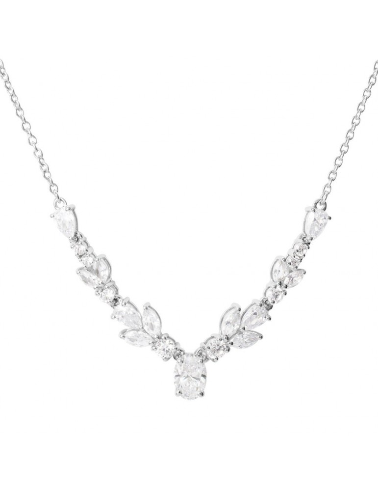 Stroili | Silver Elegance | Collana in argento 925‰ con zirconi bianchi | 1688384