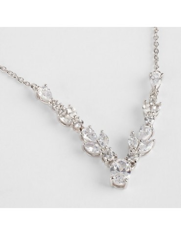 Stroili | Silver Elegance | Collana in argento 925‰ con zirconi bianchi | 1688384