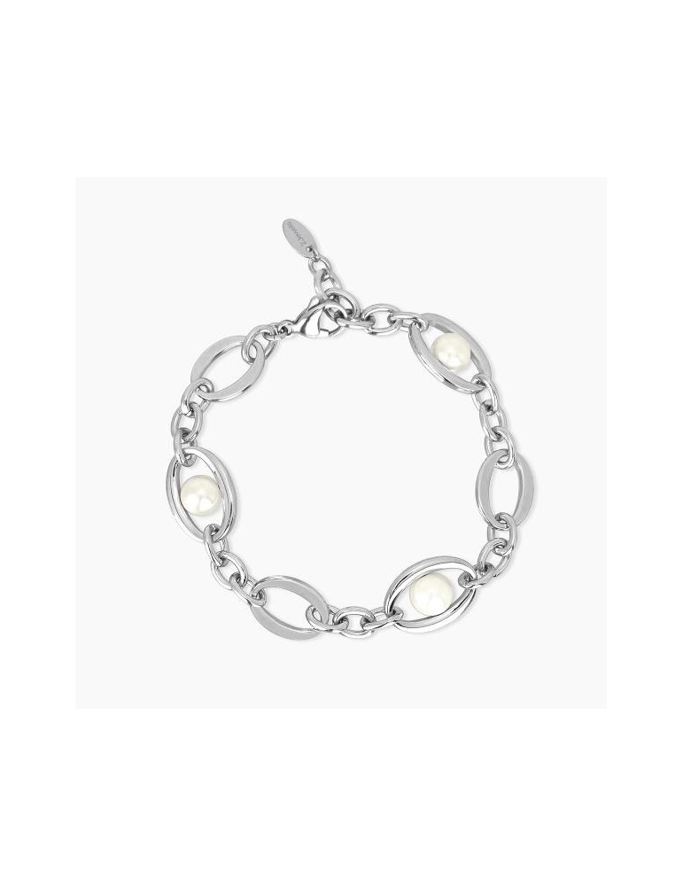 2Jewels | Bracciale in acciaio con perle | 232057