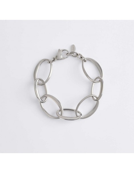 2Jewels | Bracciale in acciaio con maglie ovali | 232283