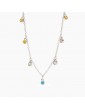 2Jewels | Collana in acciaio con zirconi multicolor | 251930