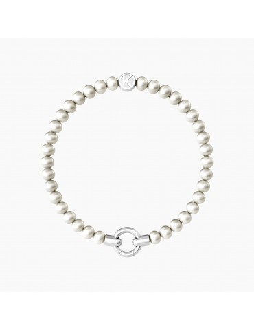 Kidult By You | Mamanonmama | Bracciale in acciaio componibile con perle conchiglia | 732200