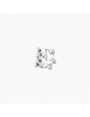 Kidult By You | Energia | Obbiettivo | Charm in acciaio con zircone bianco | 741117