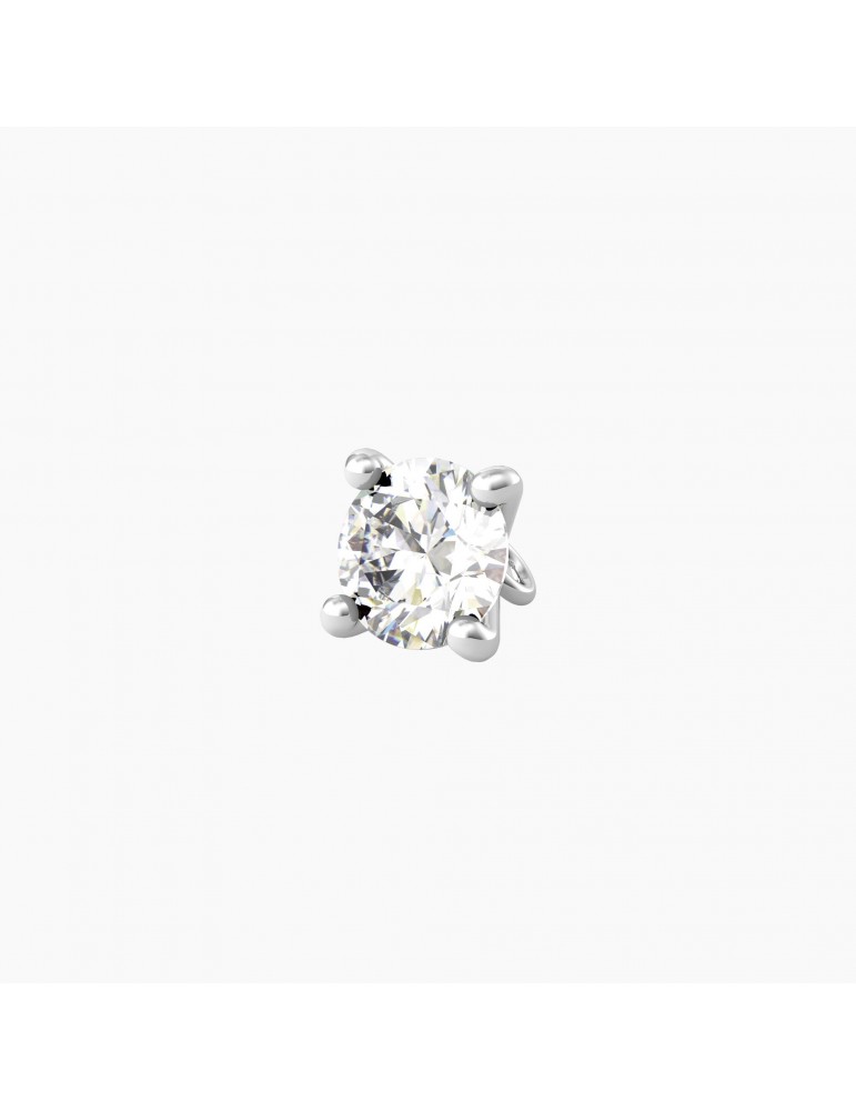 Kidult By You | Energia | Obbiettivo | Charm in acciaio con zircone bianco | 741117