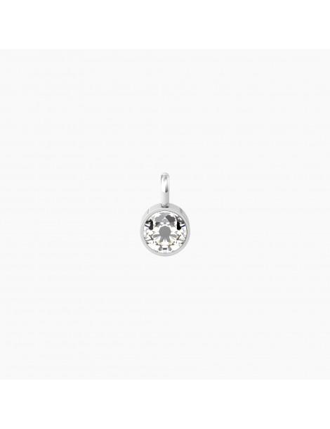 Kidult By You | Energia | Sogni | Charm in acciaio con zircone bianco | 741122