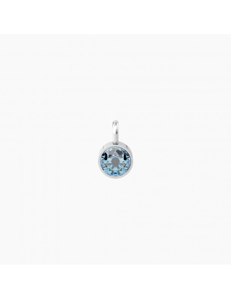 Kidult By You | Energia | Sogni | Charm in acciaio con zircone azzurro | 741127