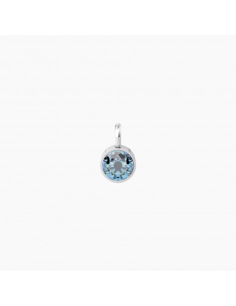 Kidult By You | Energia | Sogni | Charm in acciaio con zircone azzurro | 741127