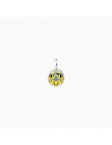 Kidult By You | Energia | Sogni | Charm in acciaio con zircone giallo | 741124