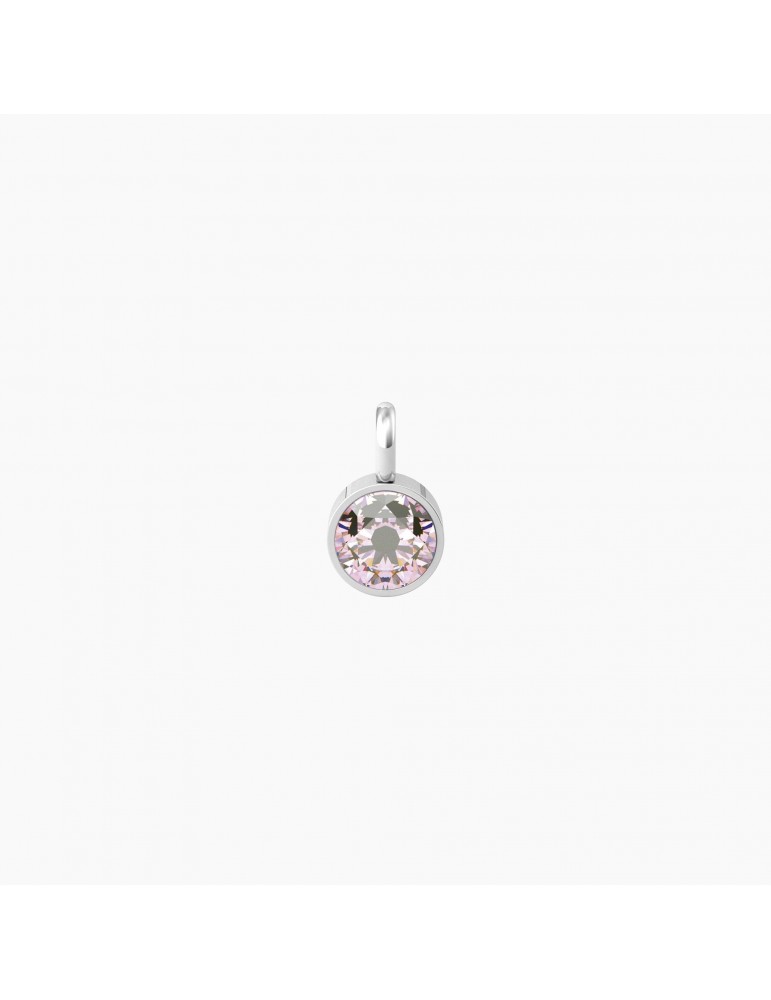 Kidult By You | Energia | Sogni | Charm in acciaio con zircone rosa | 741125