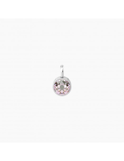 Kidult By You | Energia | Sogni | Charm in acciaio con zircone rosa | 741125