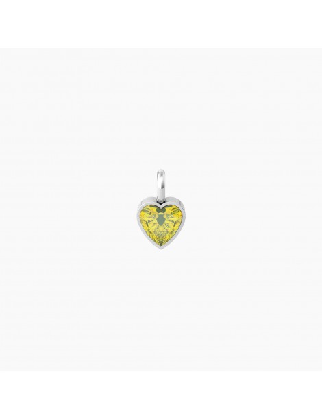 Kidult By You | Energia | Sogni | Charm in acciaio con zircone giallo | 741130