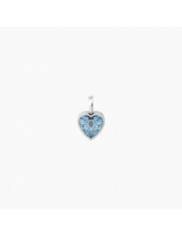 Kidult By You | Energia | Sogni | Charm in acciaio con zircone azzurro | 741133