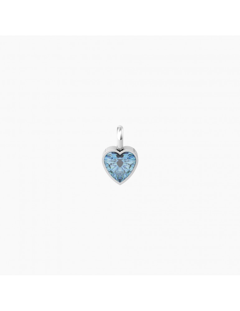 Kidult By You | Energia | Sogni | Charm in acciaio con zircone azzurro | 741133