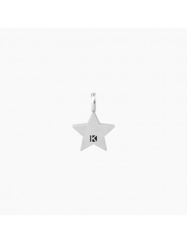 Kidult By You | Stella | Sei Speciale | Charm stella in acciaio con cristalli bianchi | 741071