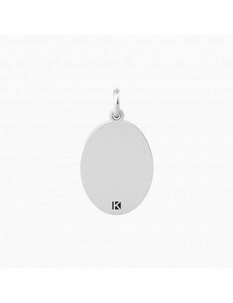 Kidult By You | Sister By Heart | Charm in acciaio con frase e cristallo bianco | 741032