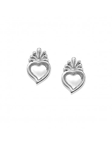 Amen | Sacro Cuore | Orecchini in argento 925‰ con sacro cuore | ORSCB3