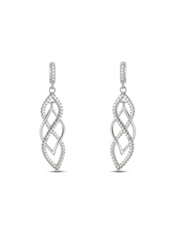 Stroili | Silver Shine | Orecchini in argento 925‰ zirconi bianchi | 1651369