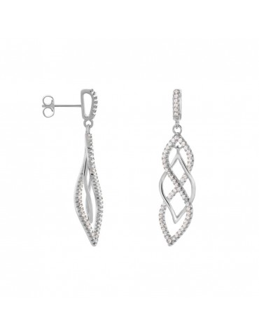 Stroili | Silver Shine | Orecchini in argento 925‰ zirconi bianchi | 1651369