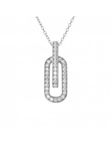 Stroili | Silver Shine | Collana in argento 925‰ con zirconi bianchi | 1691549