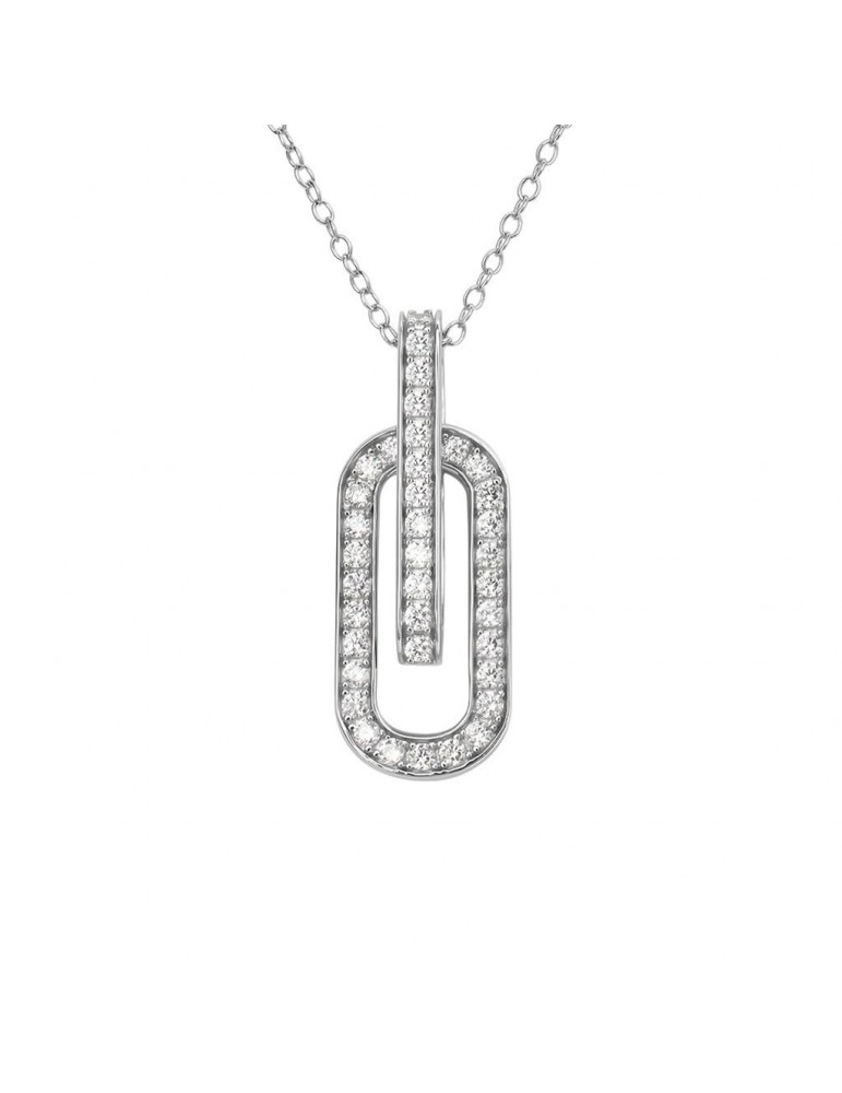 Stroili | Silver Shine | Collana in argento 925‰ con zirconi bianchi | 1691549