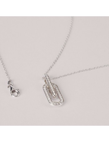 Stroili | Silver Shine | Collana in argento 925‰ con zirconi bianchi | 1691549