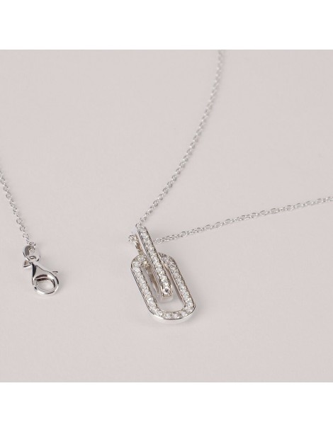 Stroili | Silver Shine | Collana in argento 925‰ con zirconi bianchi | 1691549