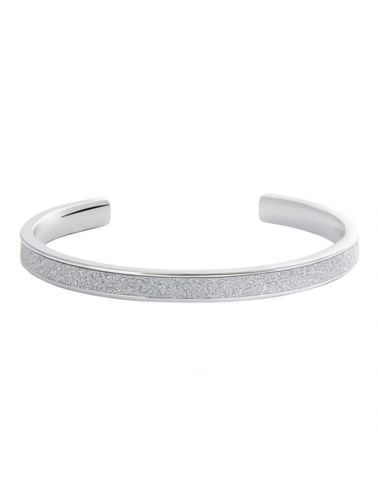 Stroili | Lady Shine | Bracciale in acciaio rigido con glitter | 1691045