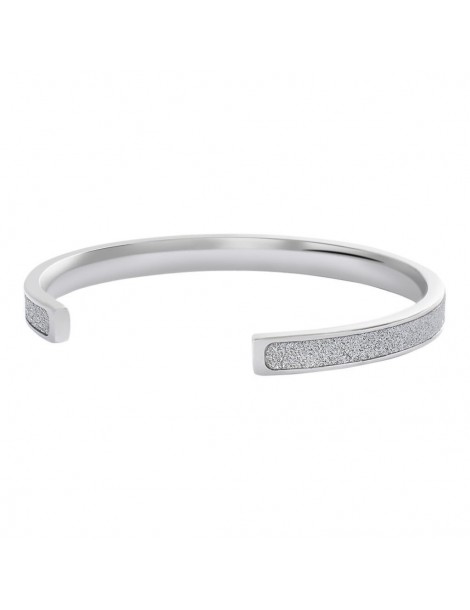 Stroili | Lady Shine | Bracciale in acciaio rigido con glitter | 1691045