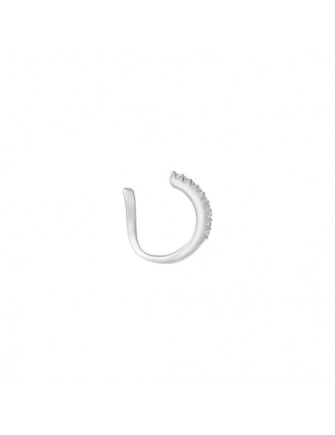 Stroili | Romantic Shine | Ear cuff in acciaio con zirconi bianchi | 1683808