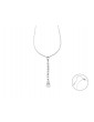 4US Paciotti | Collana in argento 925‰ con zirconi bianchi | 4UCL7199W