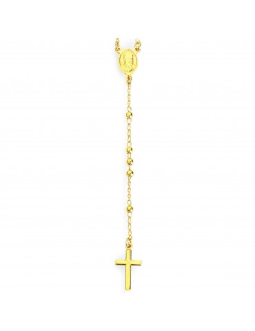 Amen | Rosari | Collana rosario in argento 925‰ dorato | CRO30G