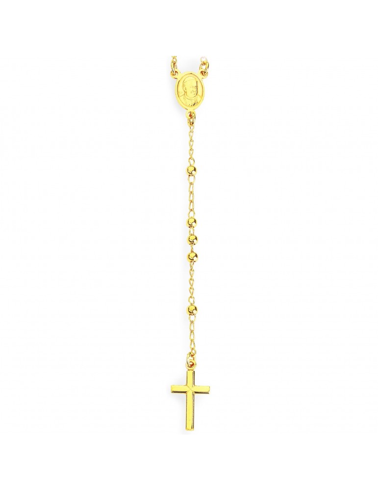 Amen | Rosari | Collana rosario in argento 925‰ dorato | CRO30G