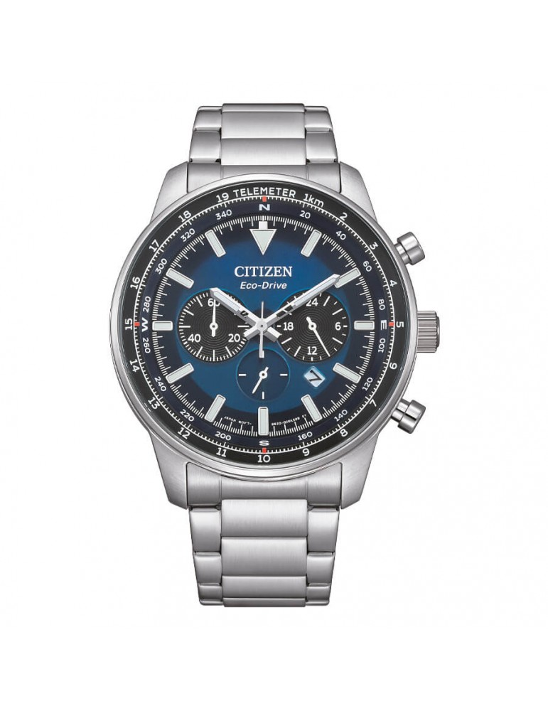 Citizen | Aviator | Orologio cronografo eco-drive Citizen Uomo 44mm | CA4500-91L