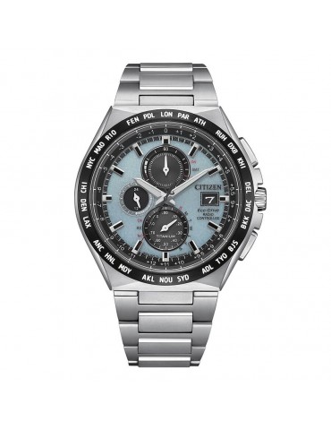 Citizen | Radiocontrollato | Orologio cronografo eco-drive radio controllato Citizen Uomo 43mm | AT8238-84M