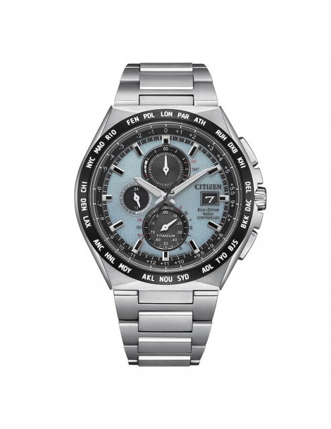 Citizen | Radiocontrollato | Orologio cronografo eco-drive radio controllato Citizen Uomo 43mm | AT8238-84M