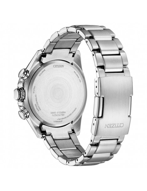 Citizen | Radiocontrollato | Orologio cronografo eco-drive radio controllato Citizen Uomo 43mm | CB5914-89X