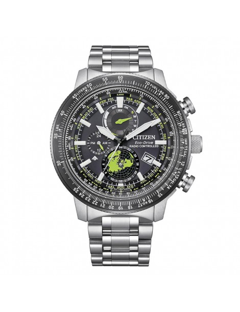 Citizen | Geo Trekker | Orologio cronografo eco-drive radio controllato Citizen Uomo 46mm | BY3006-53E