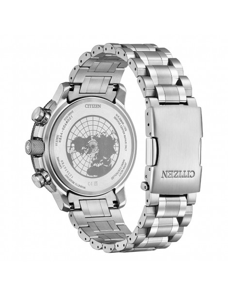 Citizen | Geo Trekker | Orologio cronografo eco-drive radio controllato Citizen Uomo 46mm | BY3006-53E