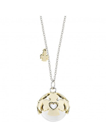 Amen | Chiama Angeli | Collana in ottone con sfera | OTCCABGB