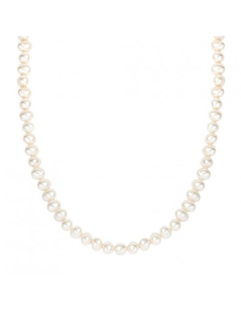 Stroili Oro 9KT | Gabrielle | Collana  con perle coltivate acqua dolce e chiusura in oro bianco 9KT | 1413432