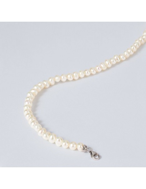 Stroili Oro 9KT | Gabrielle | Collana  con perle coltivate acqua dolce e chiusura in oro bianco 9KT | 1413432