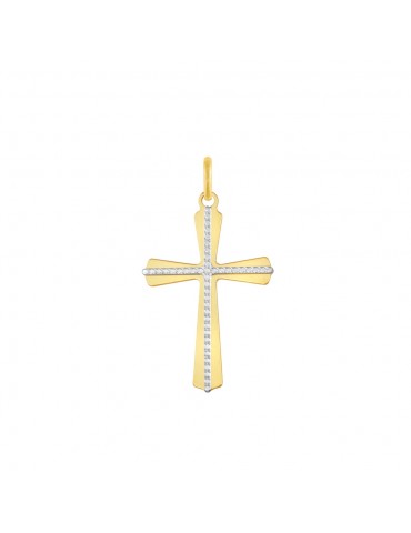 Stroili Oro 9KT | Holy | Croce bicolore in oro 9KT | 1411713