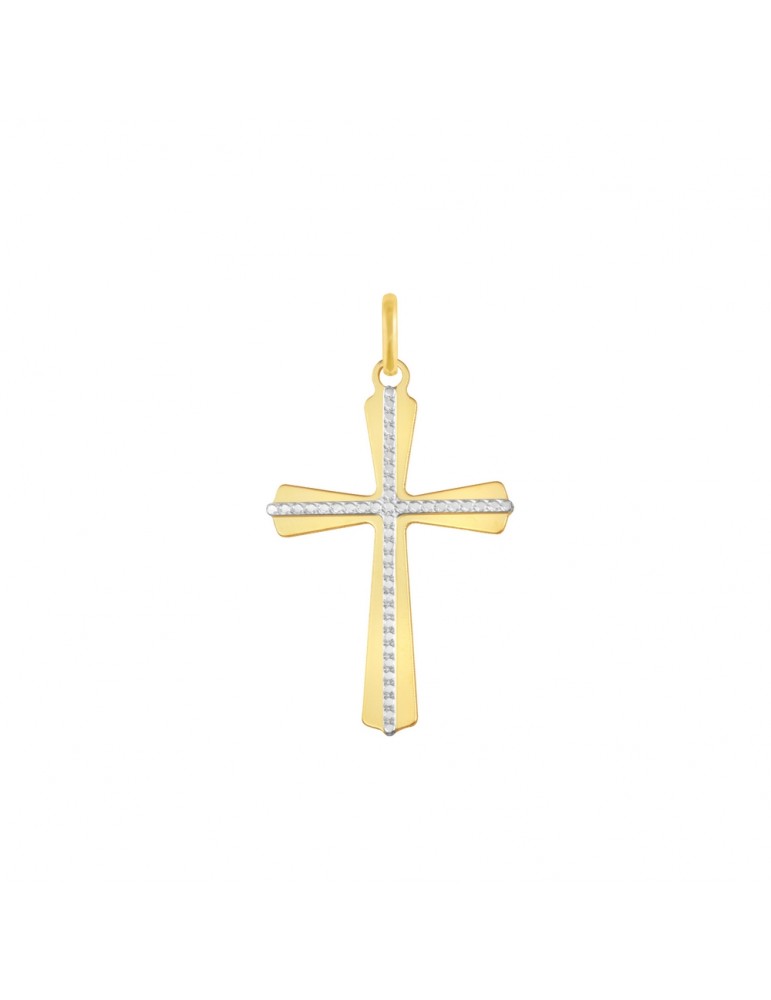 Stroili Oro 9KT | Holy | Croce bicolore in oro 9KT | 1411713