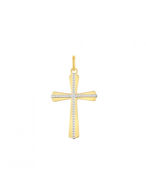 Stroili Oro 9KT | Holy | Croce bicolore in oro 9KT | 1411713