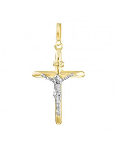 Stroili Oro 9KT | Holy | Croce bicolore in oro 9KT | 1415836